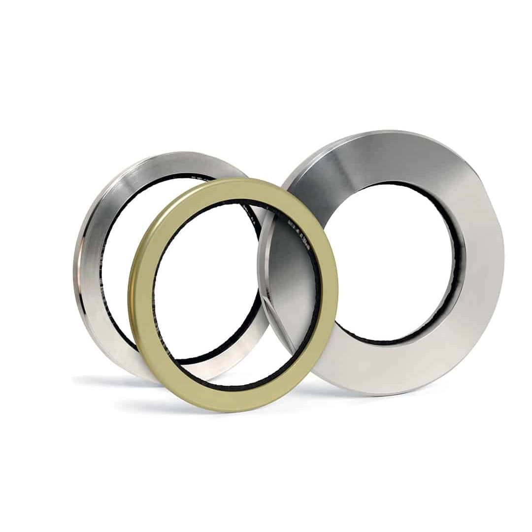 Circular seal HELICOCARB® Group metal / carbon / for