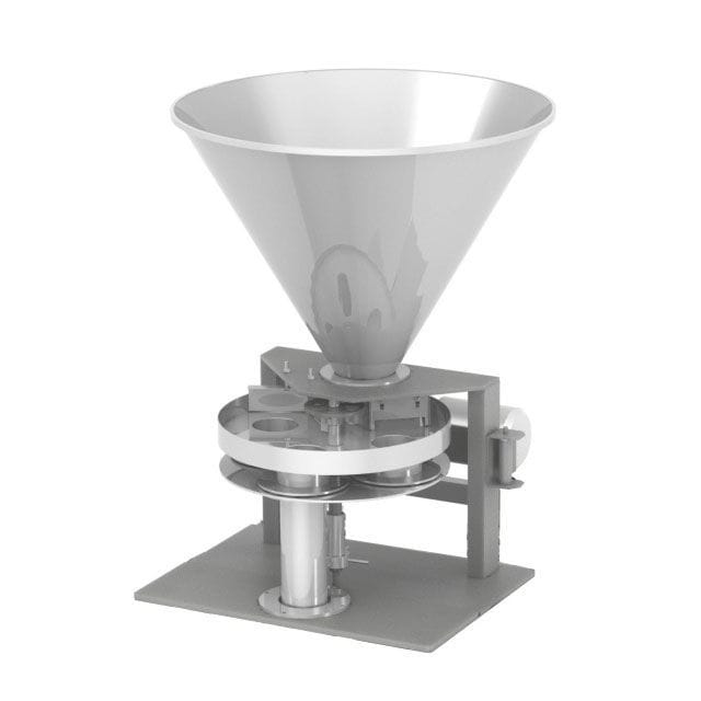 Turntable dosing dispenser OM35 Bezmeż Sp. z o.o. for solids