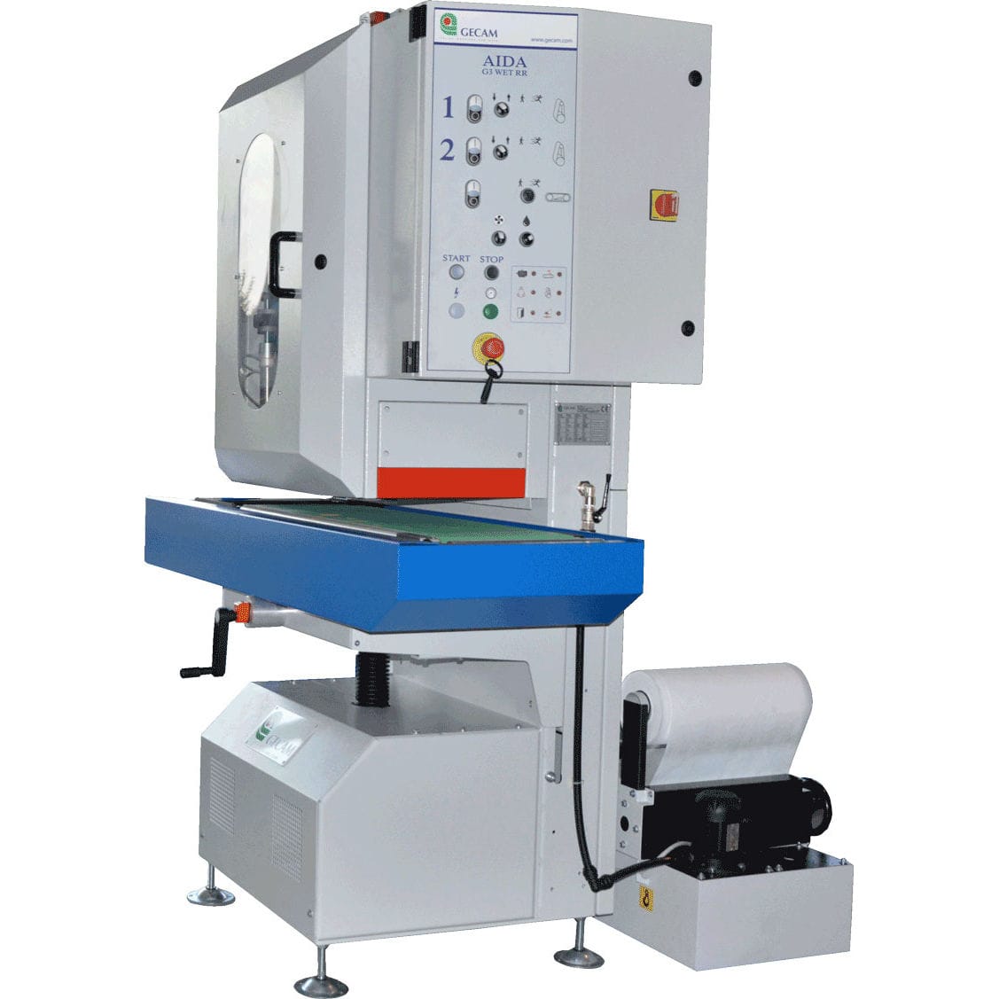 Sanding deburring machine GE30 WET GECAM SRL brush / belt / automatic