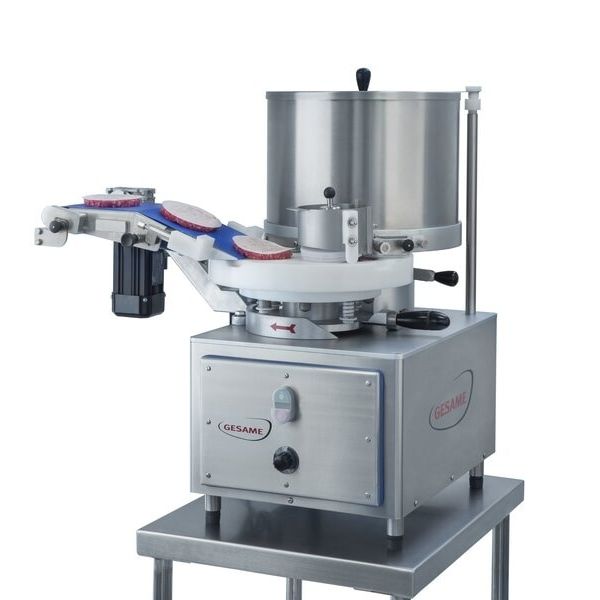 Hamburger forming machine MH100A Gesame Food Machinery automatic