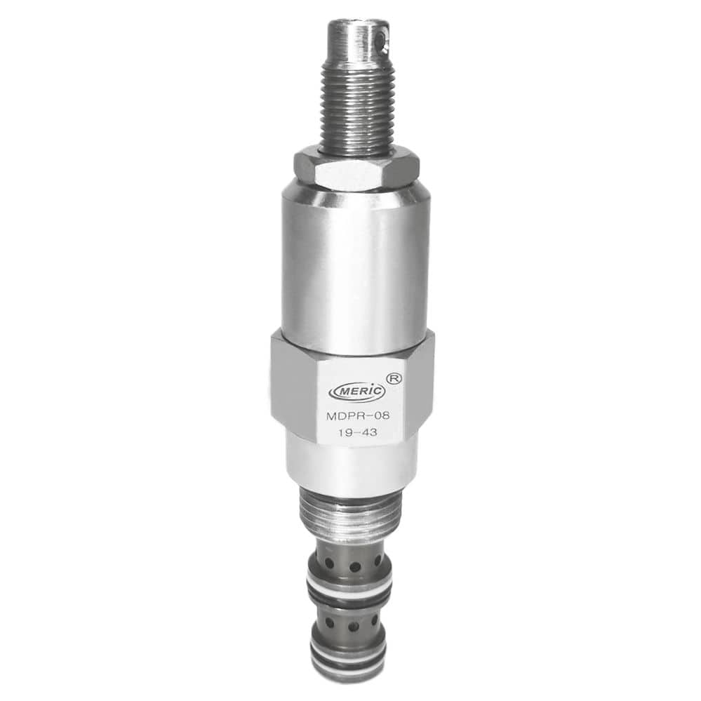 Cartridge pressure relief valve MDPR08 series Wenzhou Meric