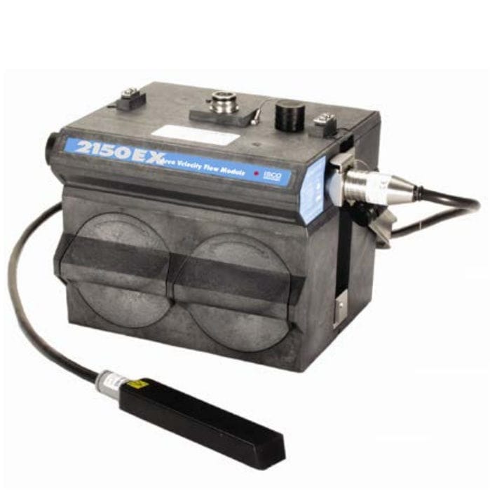 Ultrasonic flow meter 2150EX Teledyne Isco for liquids / portable