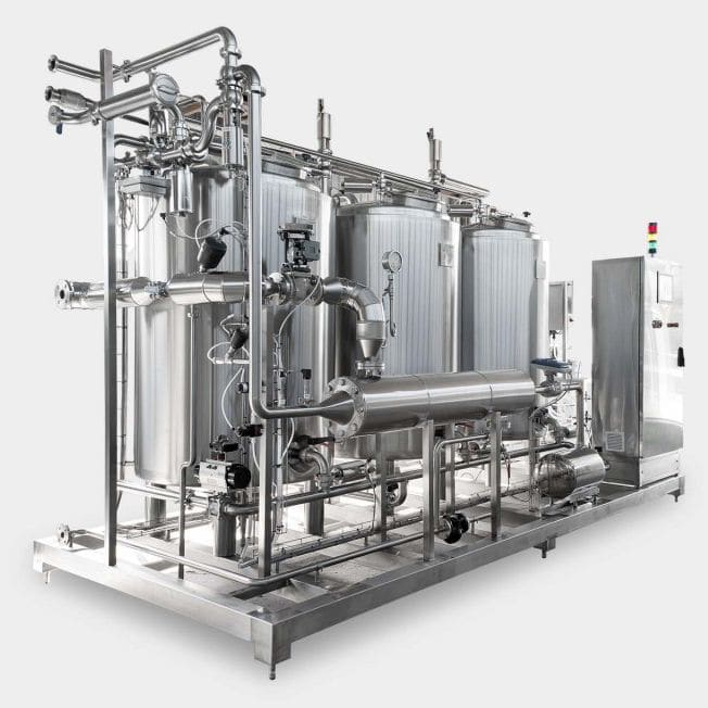 CIP unit for the beverage industry - GTL-Packaging