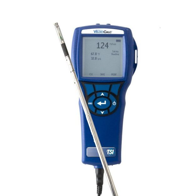 Hotwire anemometer VELOCICALC® 9565 series ISO 17025 TSI multi