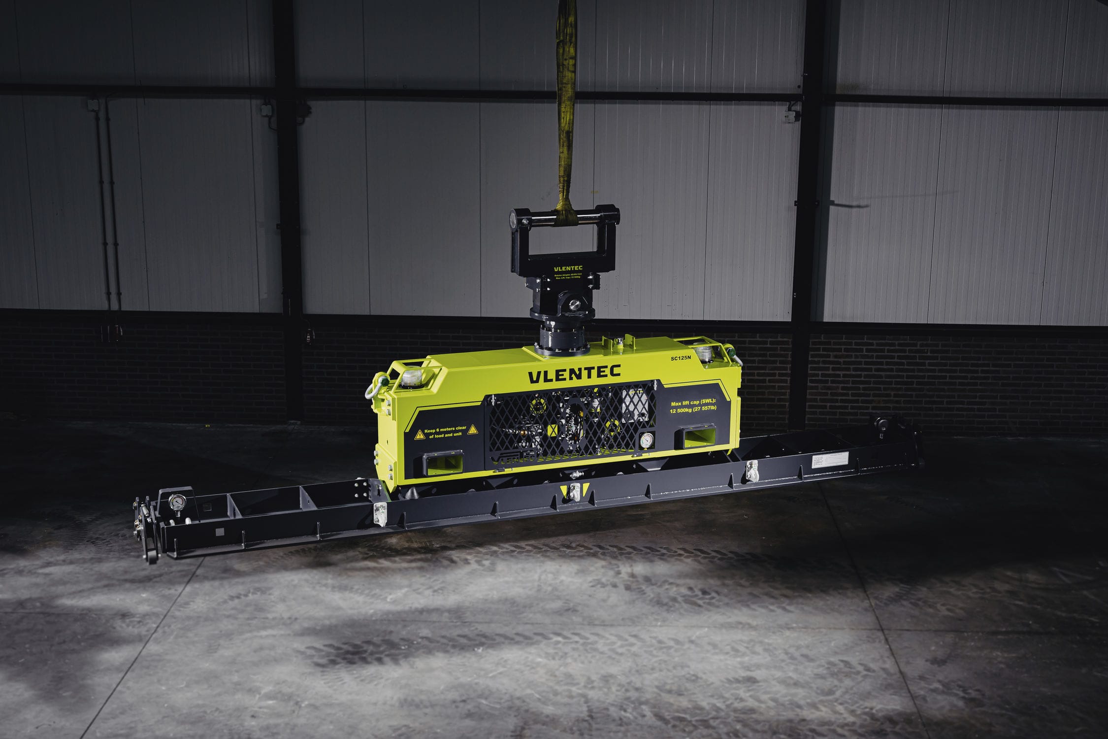 Pipe vacuum lifting device SC125N Vlentec for overhead cranes