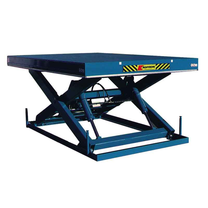 Scissor lift table - KOPRON SPA - hydraulic / manual / stationary