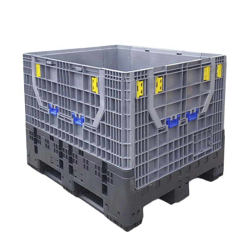 Plastic pallet box - 61240 - Rotom Nederland BV - transport / handling ...