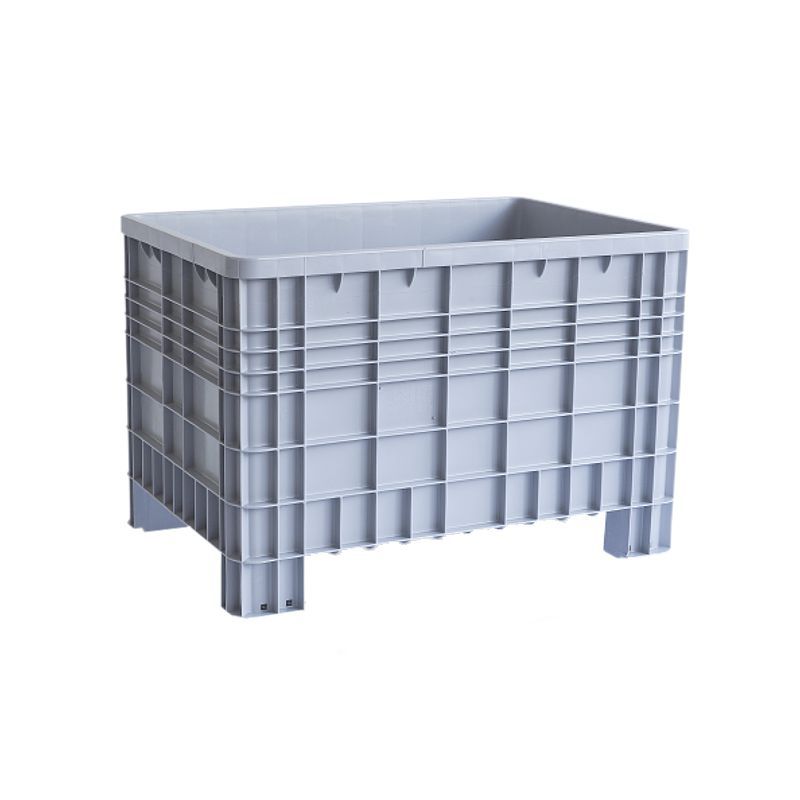 Plastic pallet box - 66005 - Rotom Nederland BV - HDPE / storage