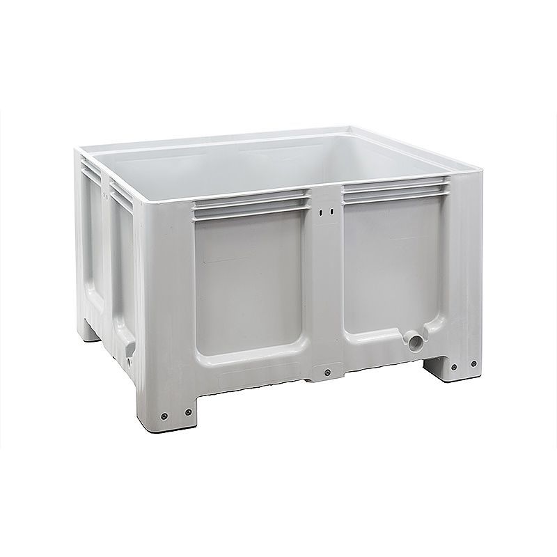 Plastic pallet box - 66104 - Rotom Nederland BV - HDPE / transport ...