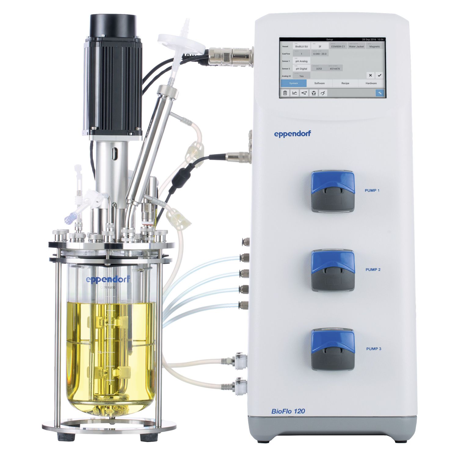 Fermentation vessel BioFlo® 120 series Eppendorf for bioreactor