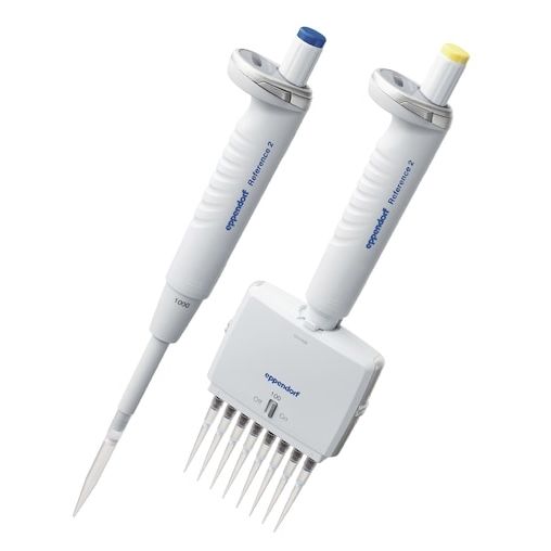 Singlechannel pipette Reference® 2 series Eppendorf SE multichannel / adjustable volume