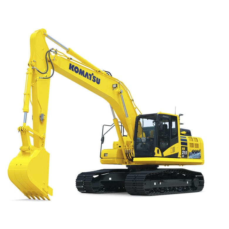 Medium excavator - HB215LC-3 - Komatsu Europe - crawler / Tier 4 ...