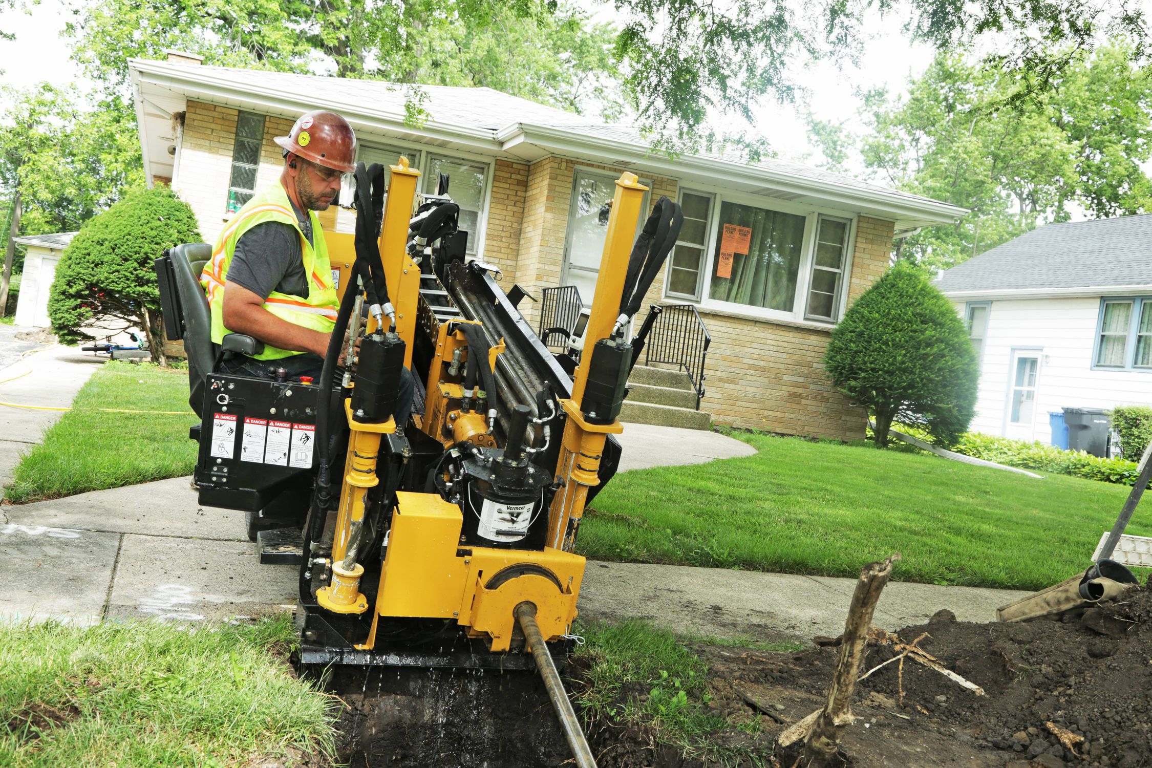 Horizontal directional drilling rig - D8X12 HDD - Vermeer