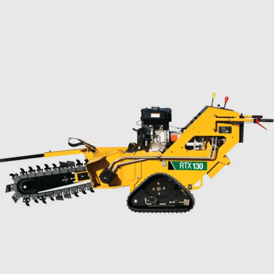 Chain trencher - RTX130 - Vermeer Manufacturing - crawler / walk