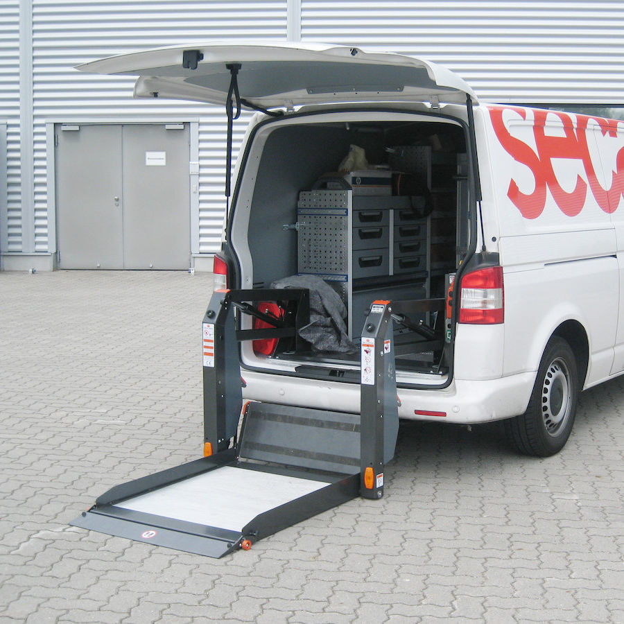 Retractable lift gate DHP2.05 Dhollandia sidemount / van / electric