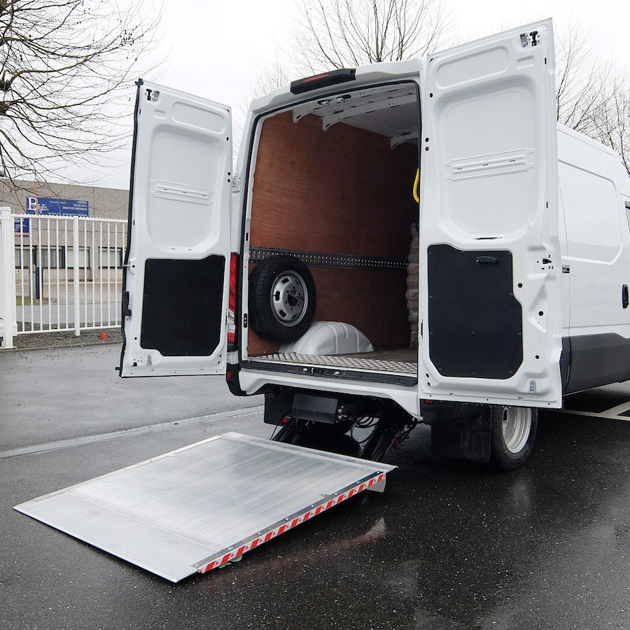 Retractable lift gate - DH-LSP.10 series - Dhollandia - van