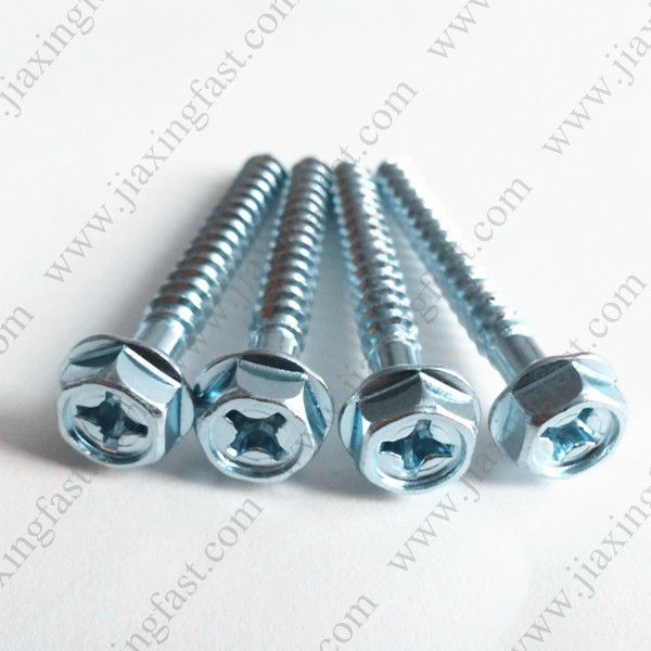 Wood screw Jiaxing Fast Industry Co., Limited hexagonal washerhead