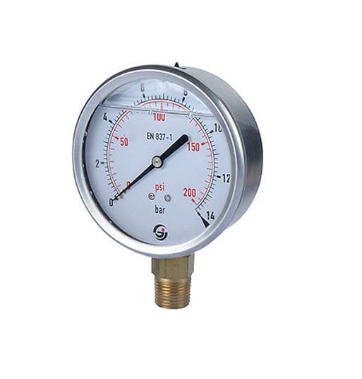 Dial pressure gauge - NSB series - Ningbo Konoo Instrument MFG. Co ...