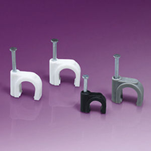 Cable clip - Hont Electrical Co., Ltd. - steel / fixing / K-type