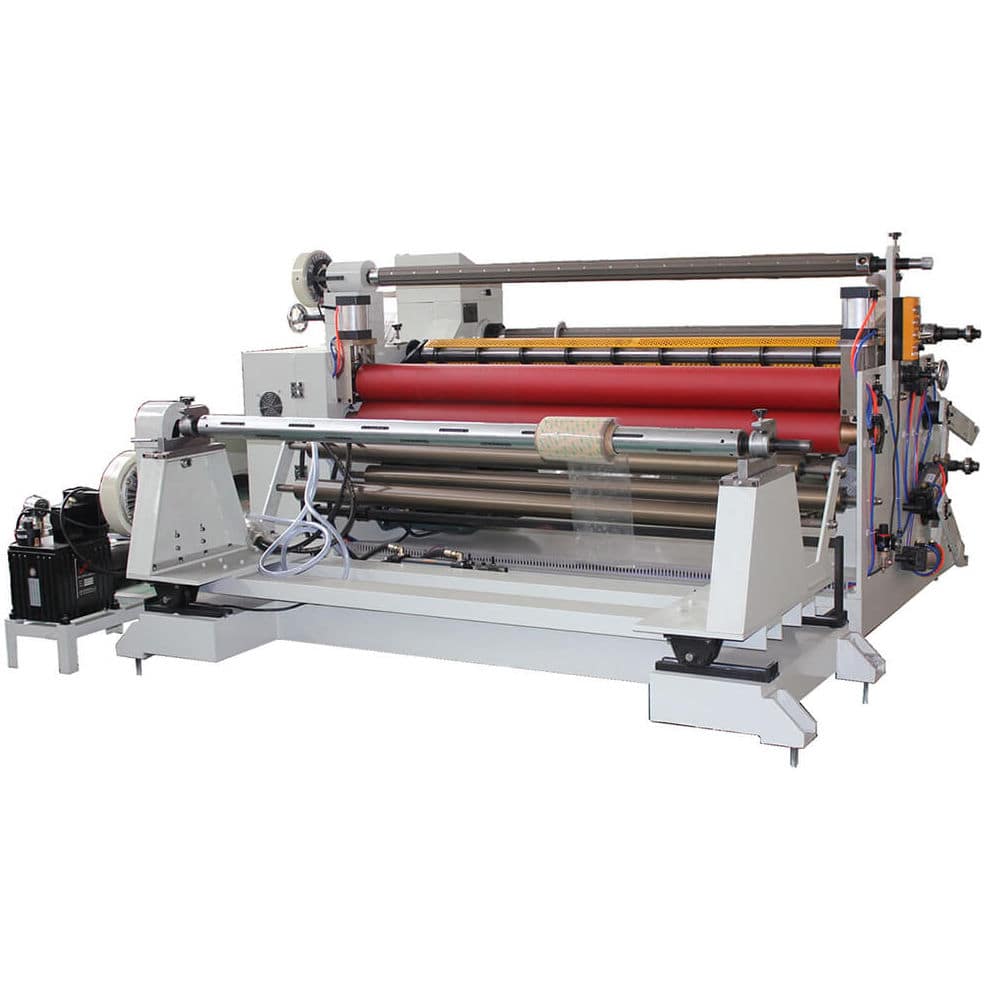 Plastic film slitter-rewinder - DP-1FQ series - Kunshan Dapeng ...