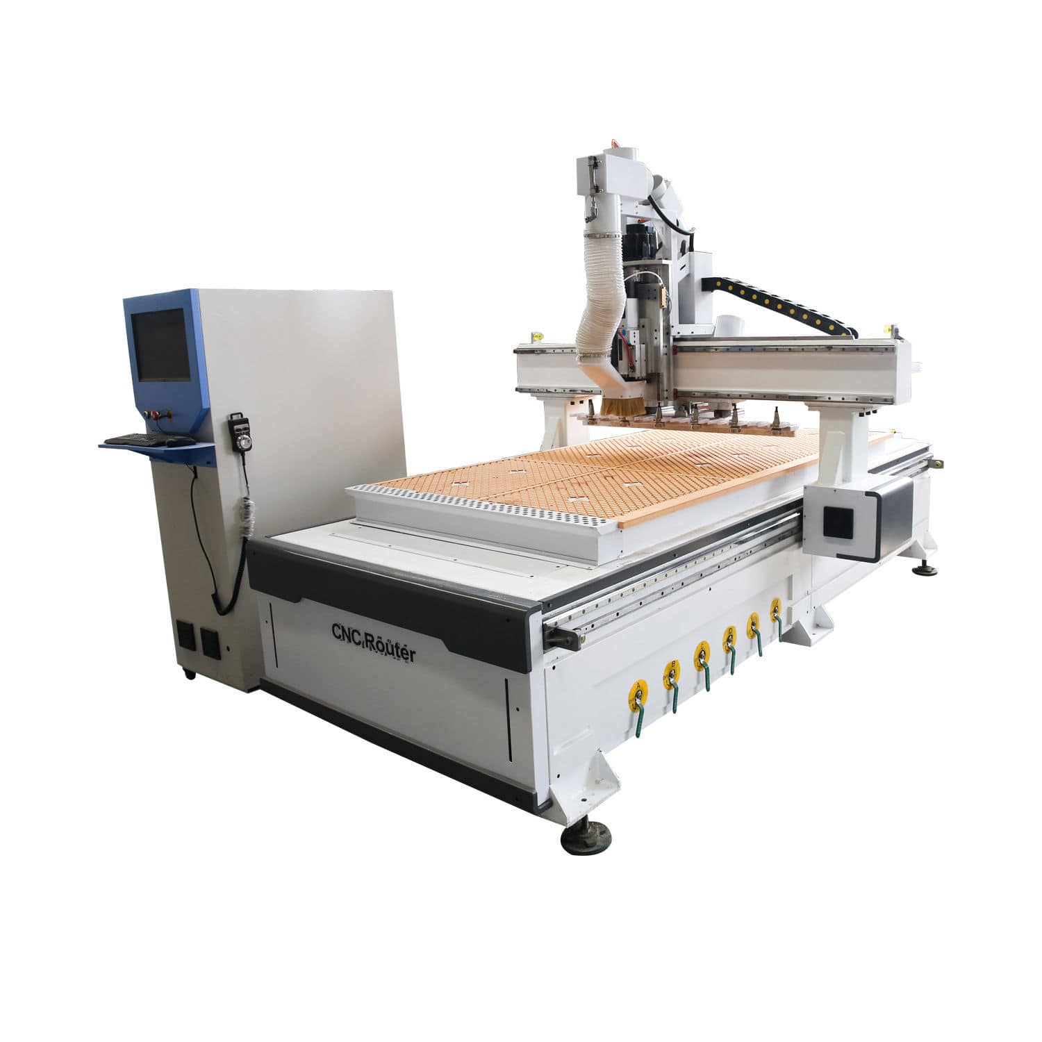 CNC router - LZ1325-3 - JINAN DLM CNC ROUTER CO., LTD. - 3-spindle ...