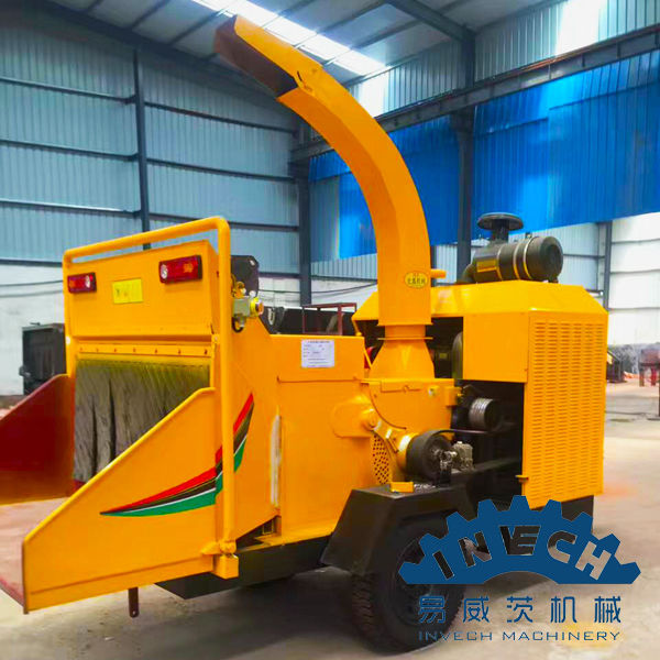 Stationary wood chipper - YCD1450 - Zhengzhou Invech Machinery Co., Limited