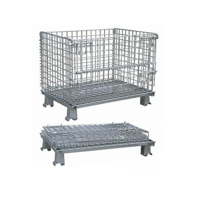 Wire mesh pallet box - iRacking Company