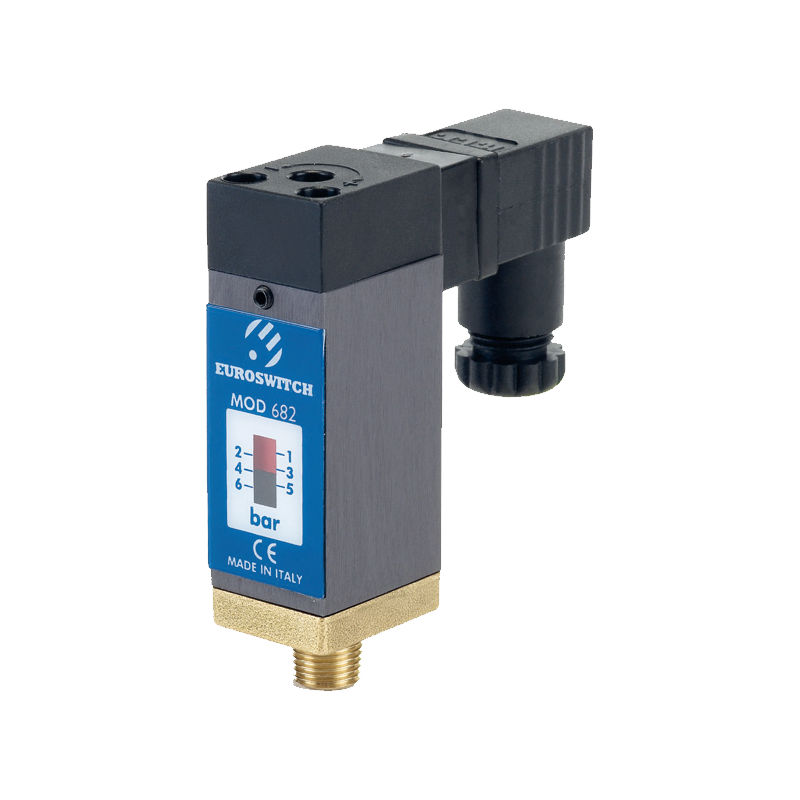 Piston pressure switch - 682 series - Euroswitch