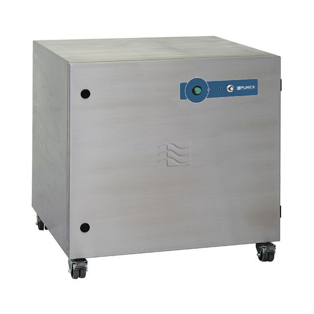 Floor-standing fume extractor - Xbase 400 with Compressor - Purex ...