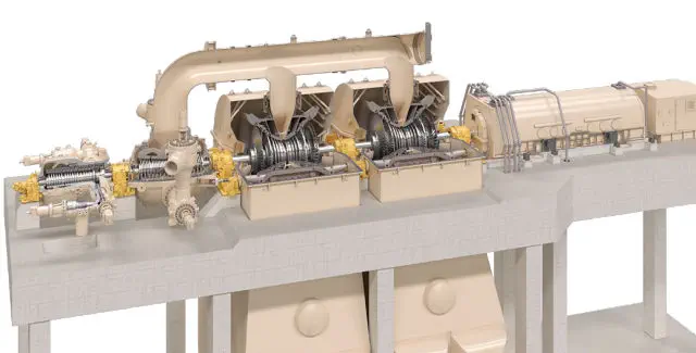 Steam turbine - SST-6000 - Siemens Energy - Power and heat