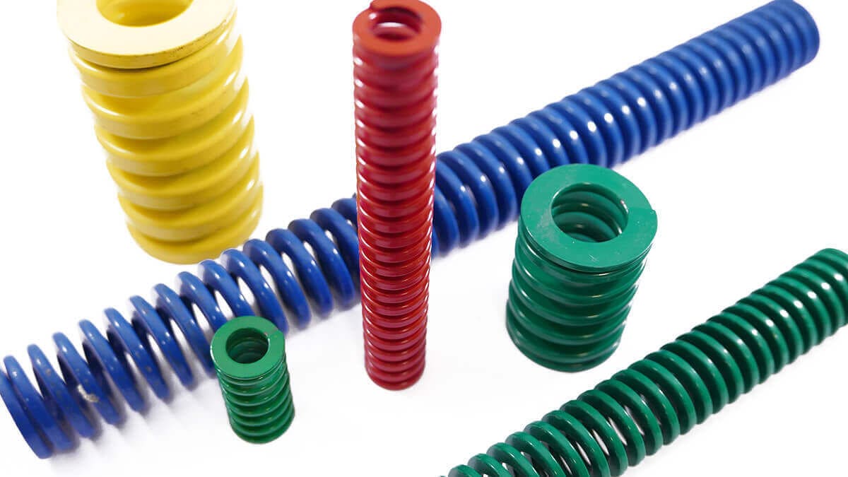 Compression spring ATV Springs wire / steel / chrome