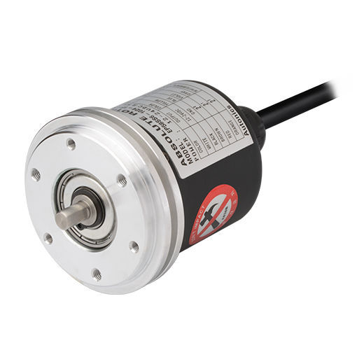 Absolute rotary encoder - EP58SS series - Autonics - solid-shaft ...