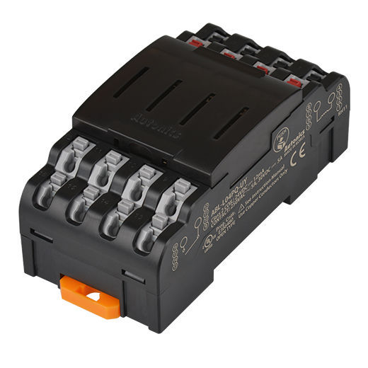 Relay terminal block ABL series Autonics pushin / screwless
