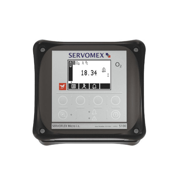 Gas Analyzer Micro Is 5100 Servomex Oxygen Carbon Dioxide Carbon Monoxide 1743