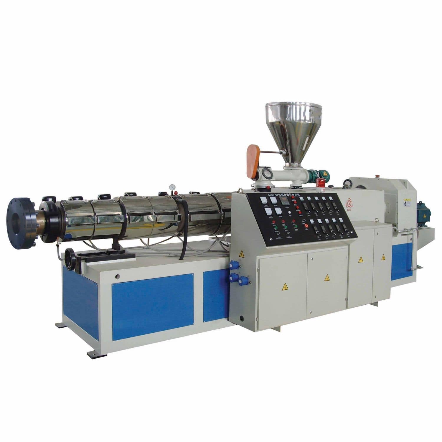 Conical twin-screw extruder - SJSZ series - ZHANGJIAGANG QING CHEN