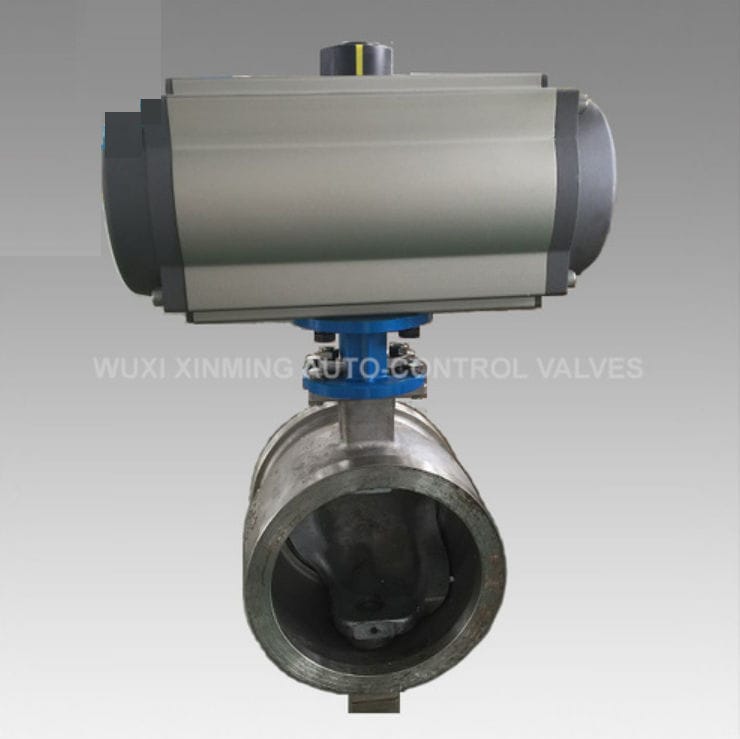 Ball valve Wuxi Xinming AutoControl Valves Industry Co., Ltd. pneumatic / actuator / with