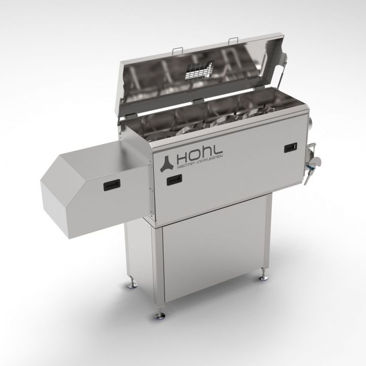 Rotor mixer Hohl Maschinen und Anlagenbau GmbH fluidized bed