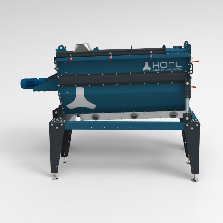 Pumpkin seed brushing machine - Hohl Maschinen- und Anlagenbau GmbH