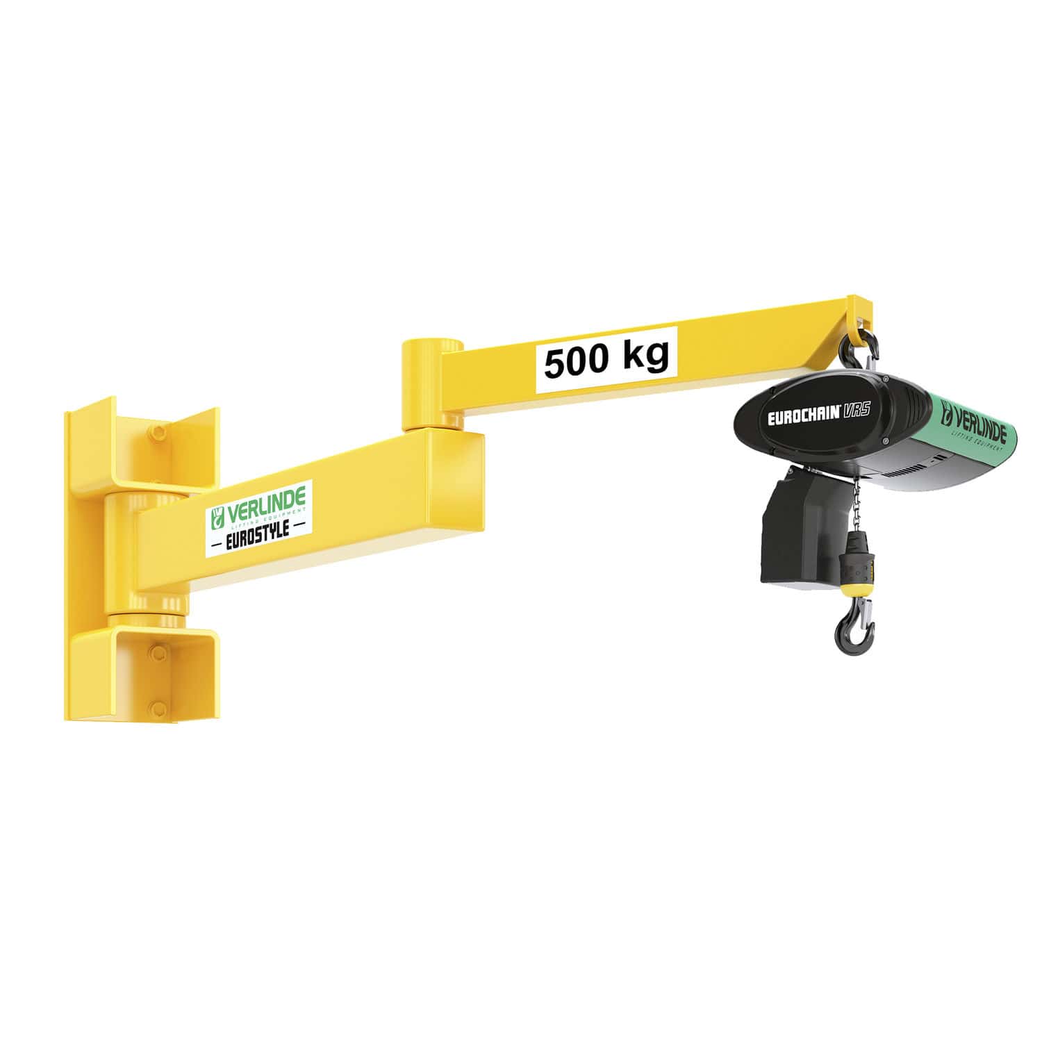 Wallmounted jib crane TA Hoist UK rotary / articulated
