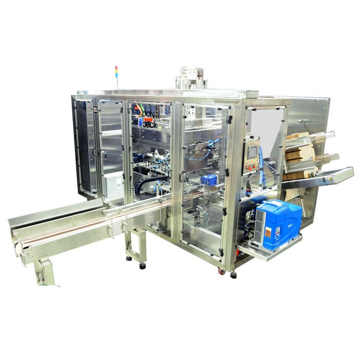 Wraparound cartoner Polypack Europe automatic