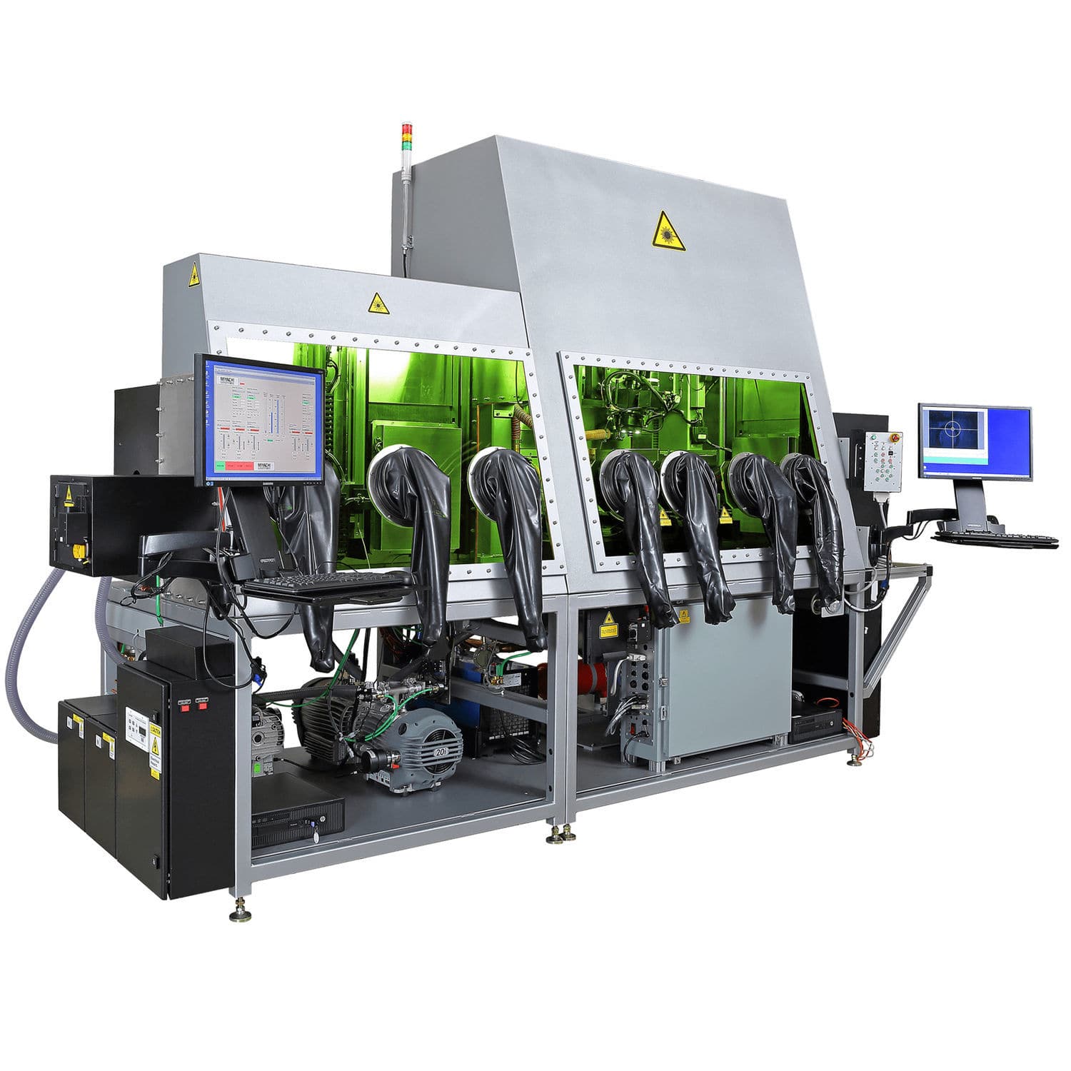 Laser welding glove box AMADA WELD TECH Inc.