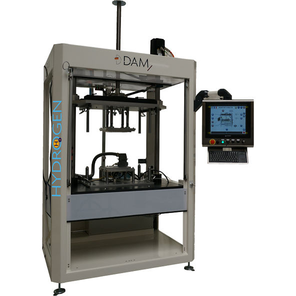 Leak test bench DG1021 H2 DAM Group automated / for fuel cells / for the automotive industry