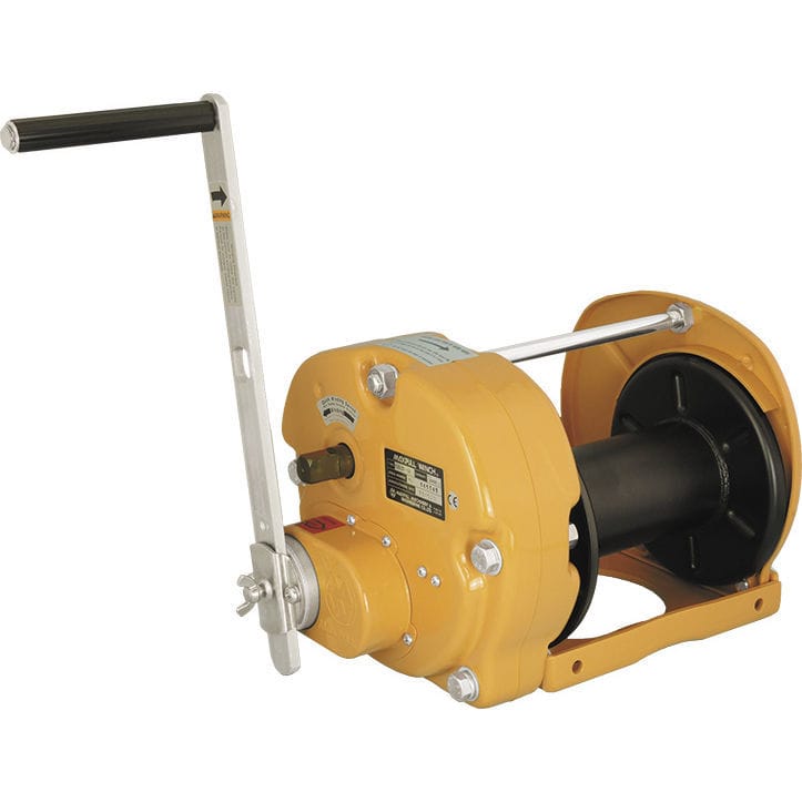 Manual winch - GM-20-SI - Maxpull - wire rope / compact / gear