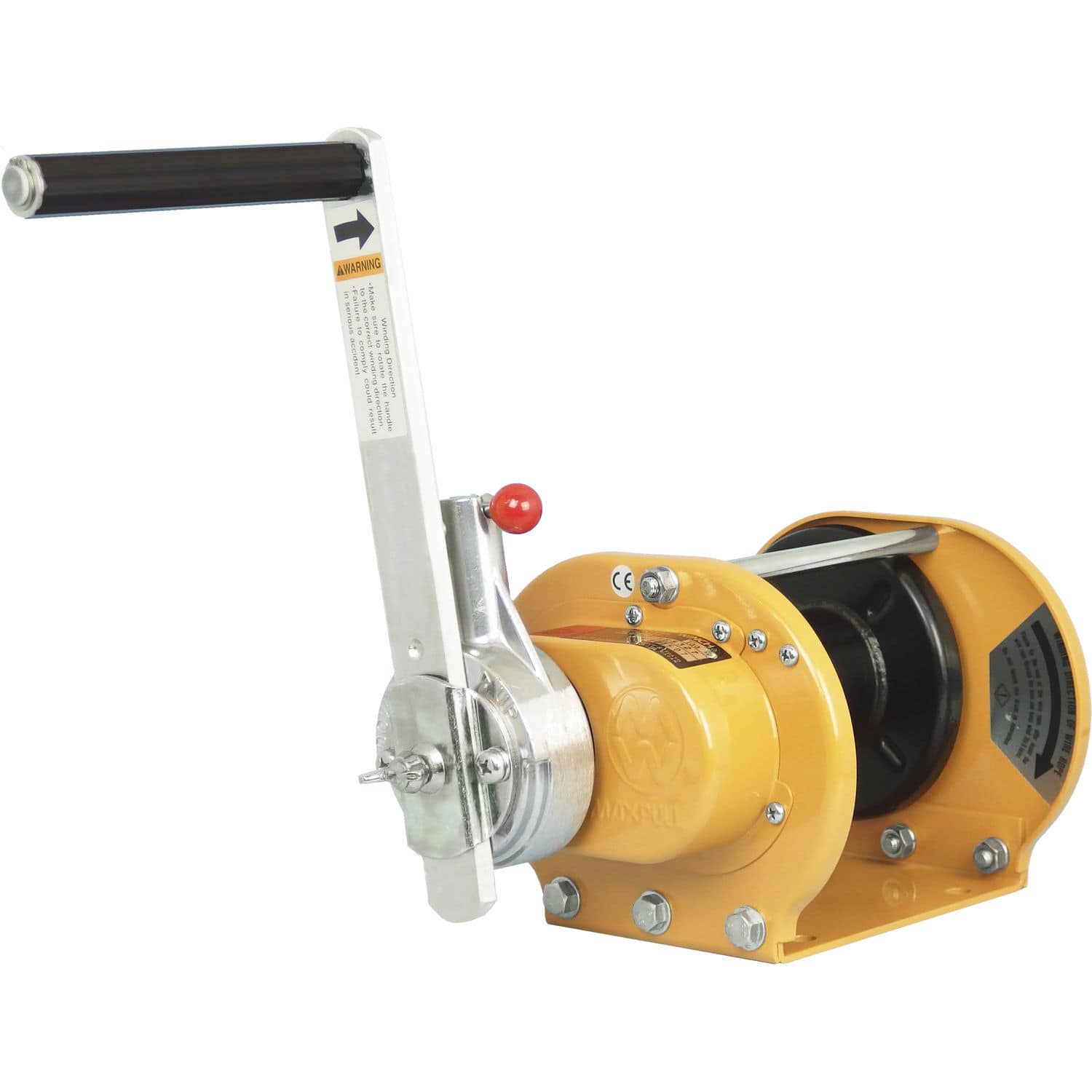 Ratchet handle winch MR1SI Maxpull manual / wire rope / compact