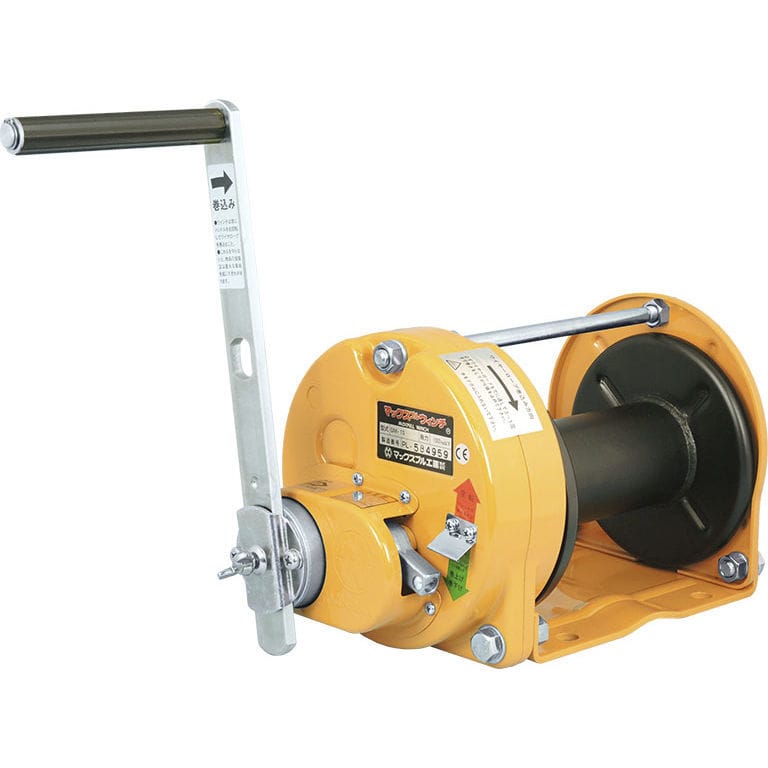 Manual winch - GM-10 - Maxpull - wire rope / compact / gear