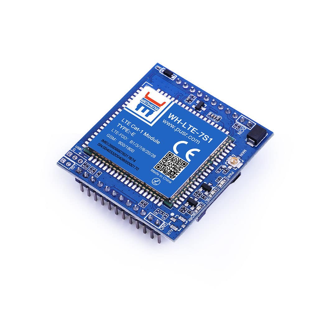 LTE Cat 1 modem module WHLTE7S1E Jinan USR IOT Technology Limited for communication