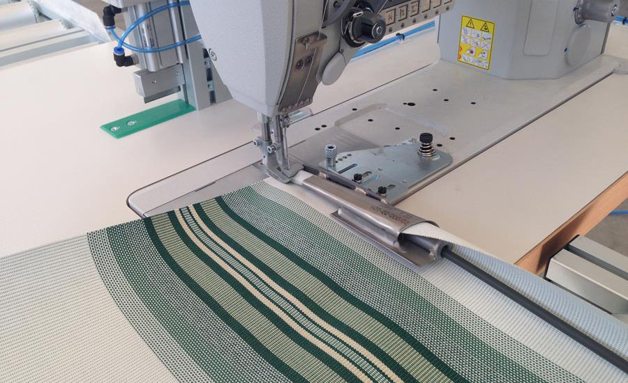 Singleneedle sewing machine SM120CA SolarEdge Automation