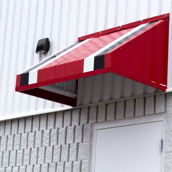 Aluminumframed awning Gulfport Industries