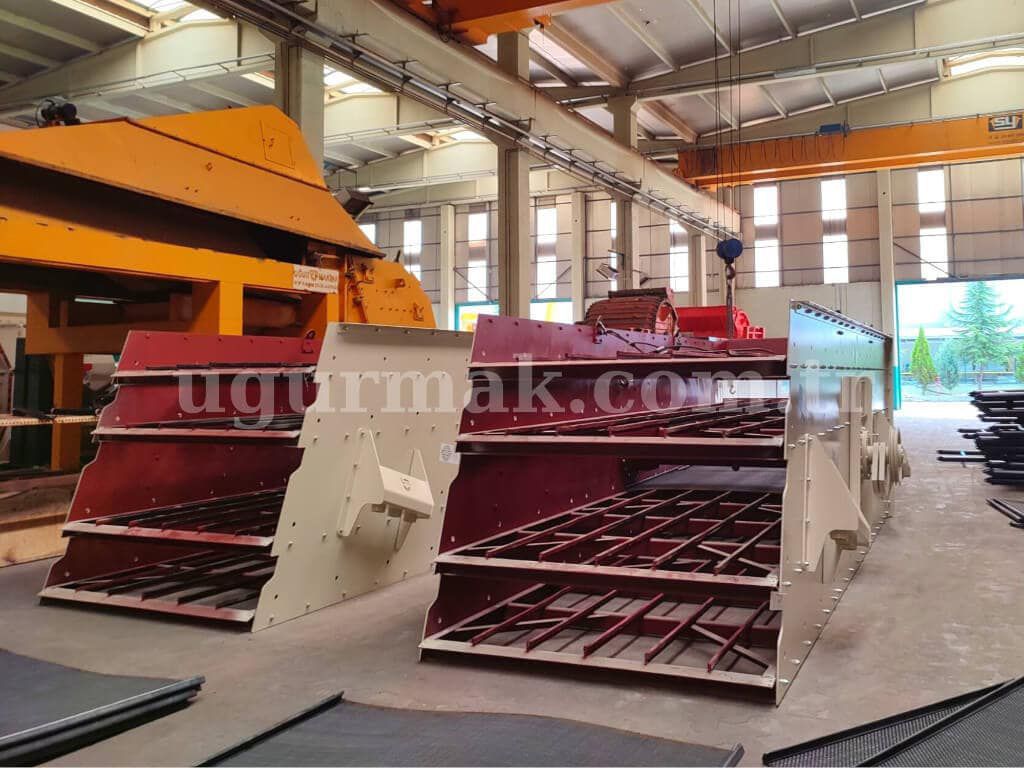 Wet screening screener UME Uğurmak Crushing and Screening Plants