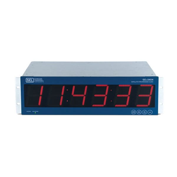 Synchronized clock SEL2404 Schweitzer Engineering Laboratories